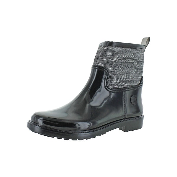 fleece rain boots