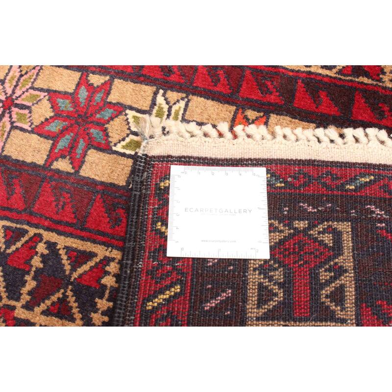 ECARPETGALLERY Hand-knotted Teimani Tan Wool Rug - 3'1 x 4'10