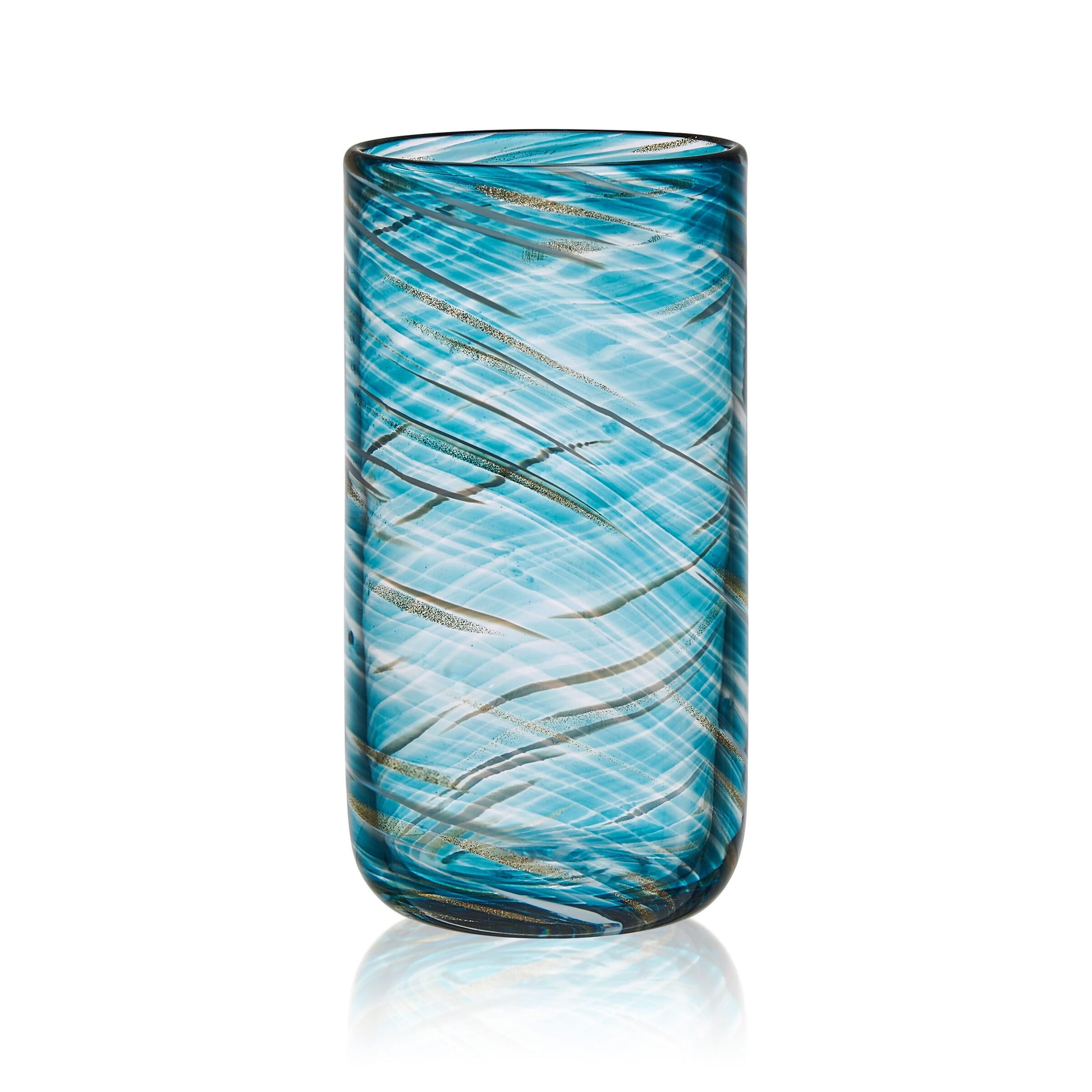 Mikasa Set of 4 Color Swirl Highball Glass, 18 Oz - 18-oz - Bed Bath \u0026  Beyond - 35870685, image size:2400x2400