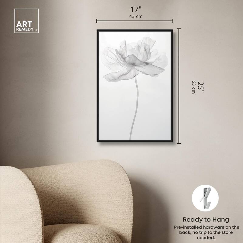 Fragile Beauty II Canvas by Art Remedy
