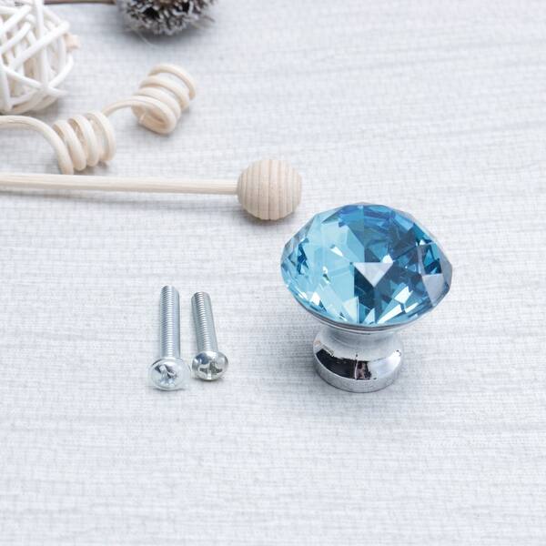 Shop Crystal Knob Drawer Pull Handle Knob Cupboard Wardrobe