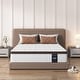 preview thumbnail 8 of 6, 14" Hybrid Mattress - Bamboo Charcoal Gel Memory Foam & 5-Zone Pocket Coil Support, Medium Firm, 100-Night Trial