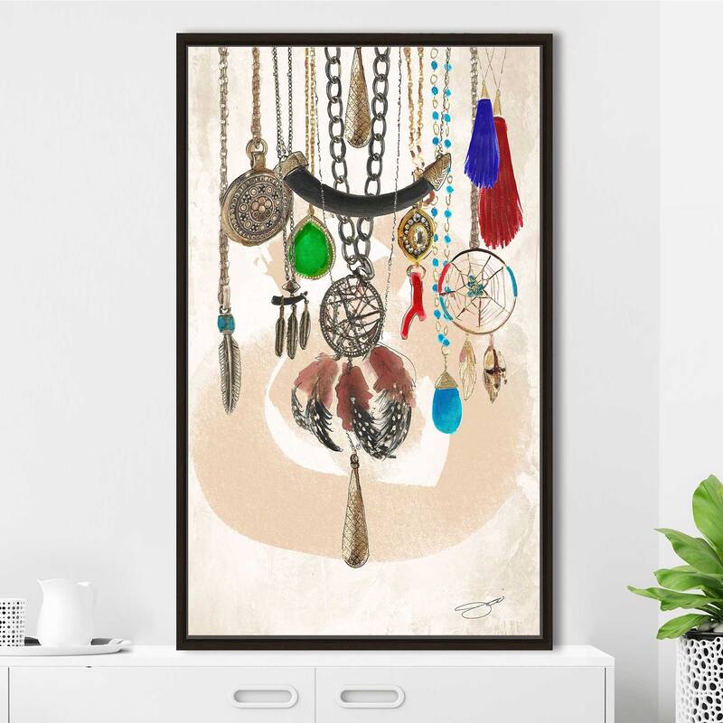 "Charmed Im Sure" by Jodi Print on Floating Canvas