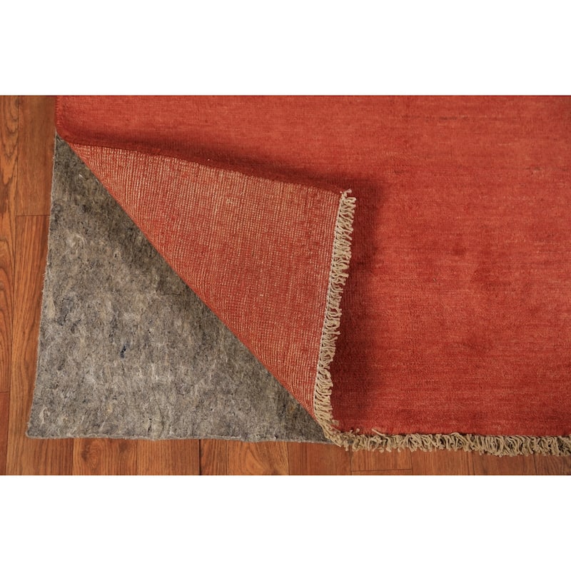 Striped Gabbeh Oriental Rug Handmade Wool Carpet - 3'4" x 6'5"