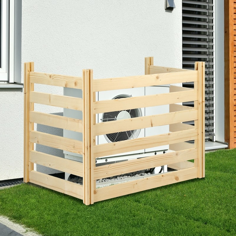 Outdoor Wood Fence Privacy Screens