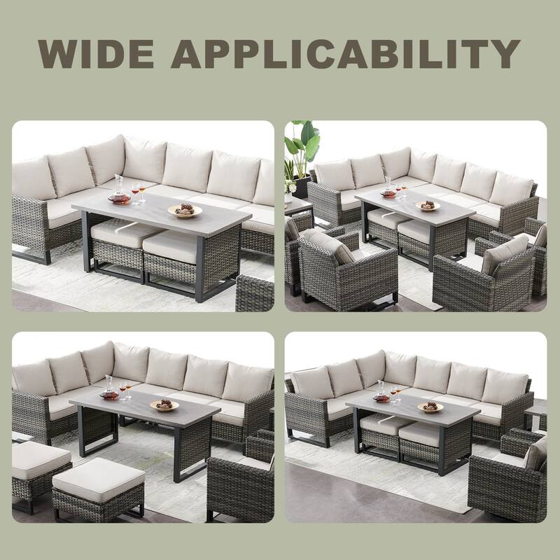 Outdoor Metal Coffee Table