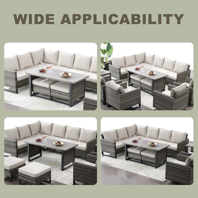 Outdoor Patio Coffee Tables for Garden Backyard