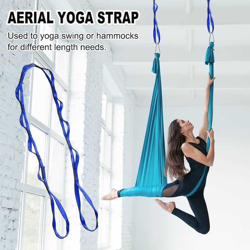 25KN Daisy Chain Yoga Extend Belt 1.5M, Climbing Straps for Exercise - 1.5M