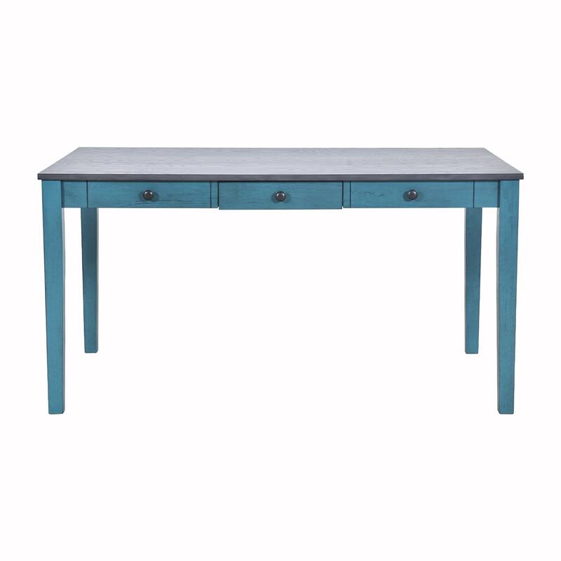 6PCS Wood Dining Table Set With Drawer