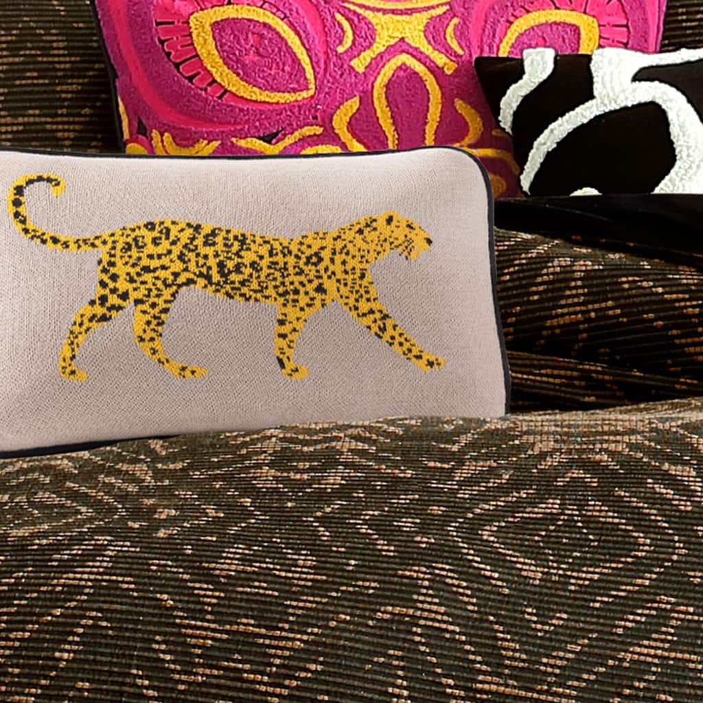 Rochelle Porter Jaguar Decorative Pillow