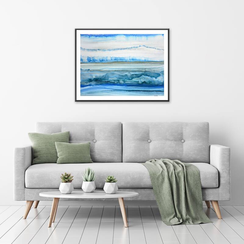 Frigid Morning Framed Print Wall Art by Norman Wyatt Jr.