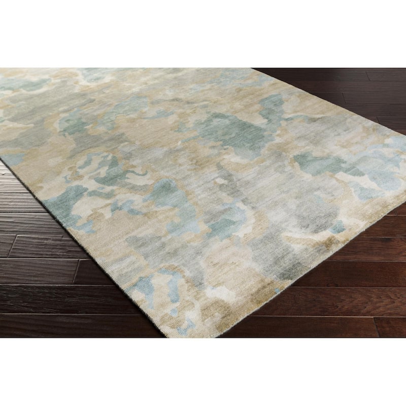 Hand-Knotted Virgil Abstract Indoor Area Rug