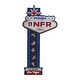 preview thumbnail 7 of 6, American Art Decor Wrangler NFR 2025 Western Metal Wall Art Sign - 12.5" x 25"