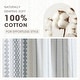 preview thumbnail 20 of 20, INK+IVY Imani Cotton Printed Shower Curtain with Chenille