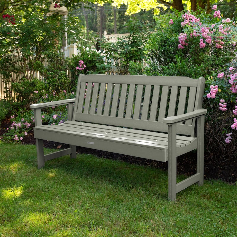 HIGHWOOD Lehigh 5-foot Eco-friendly Synthetic Wood Garden Bench