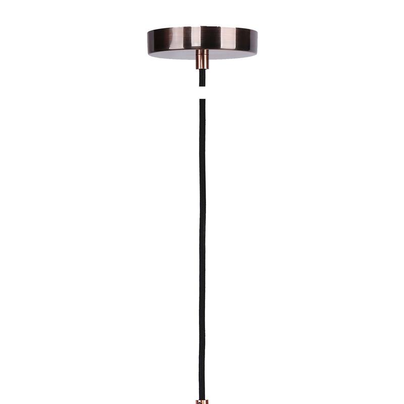 Linx Oval Metal Pendant Lamp