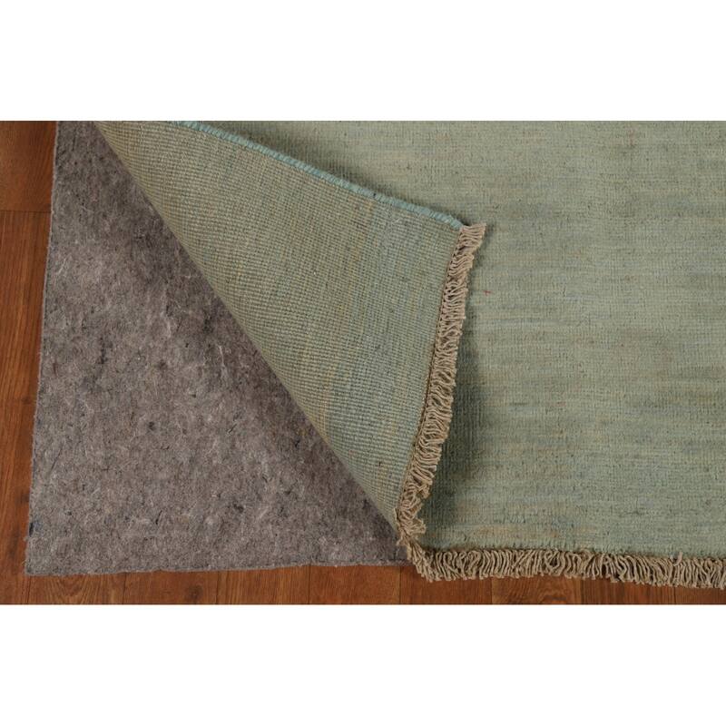 Gabbeh Modern Oriental Rug Hand-Knotted Wool Carpet - 5'0"x 6'5"