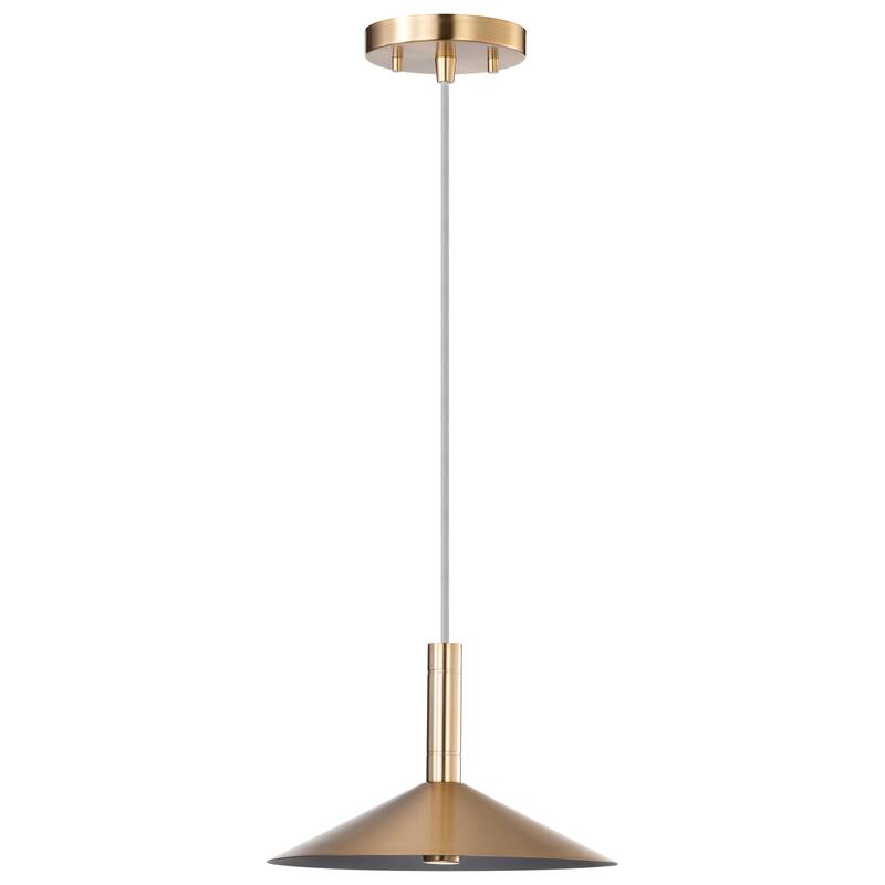 Corrine 10 Inch LED Pendant Burnished Brass 3K/4K/5K CCT Selectable - Burnished Brass
