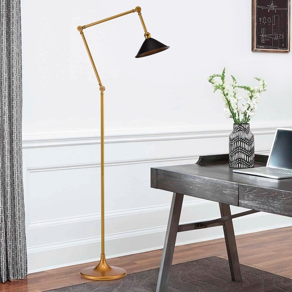 Cone shade floor deals lamp