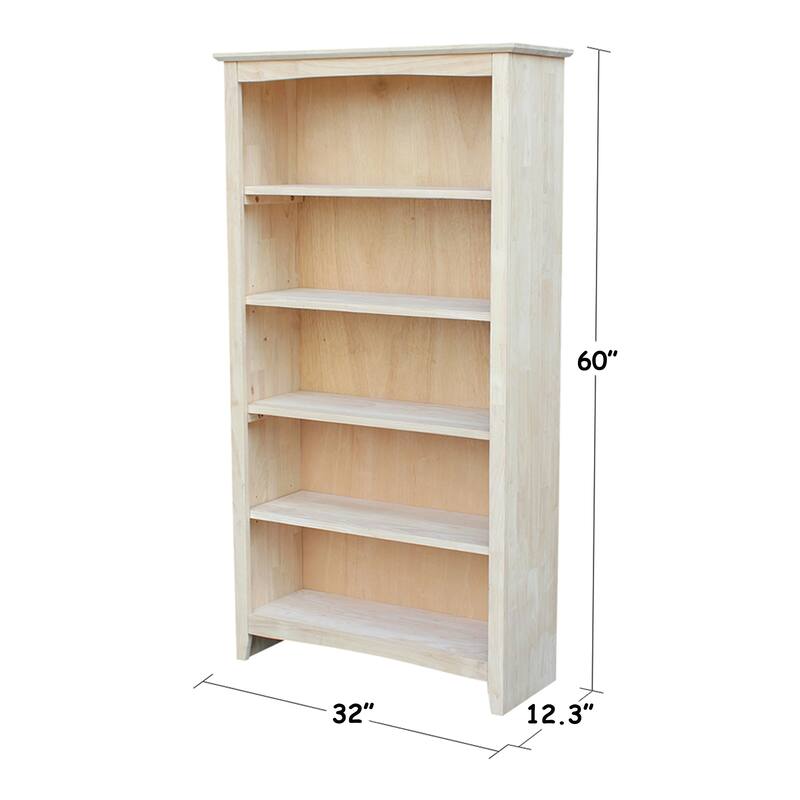 Shaker Solid Wood Bookcase