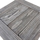 preview thumbnail 3 of 12, Mamaroneck Grey Teak Outdoor Side Table by Havenside Home
