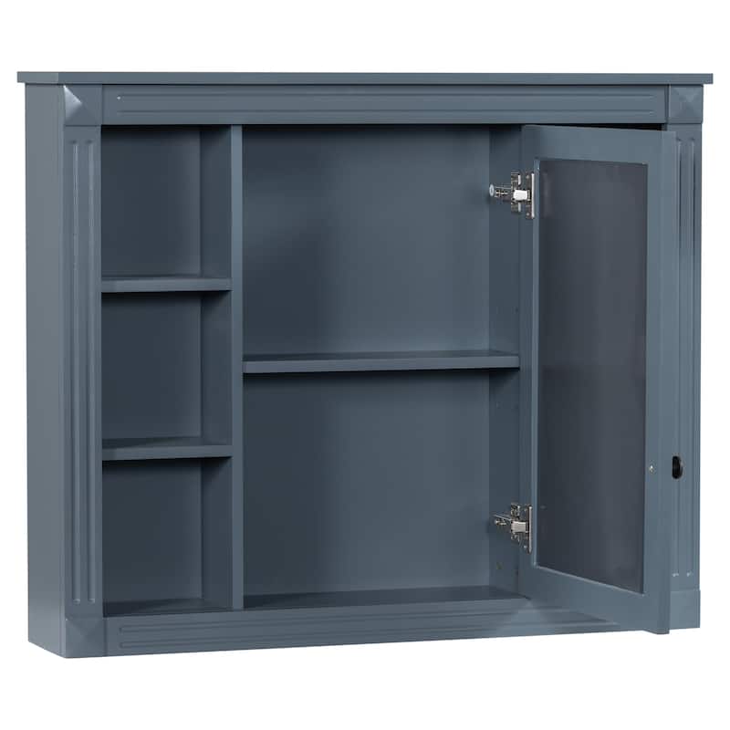 35'' X 28'' Wall Mounted Bathroom Storage Cabinet