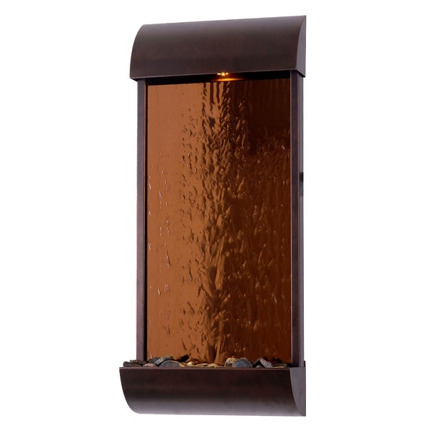 Marianna Bronze 33 Inch Height Wall Fountain - 14" x 33". Opens flyout.