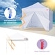 preview thumbnail 5 of 16, Tradesparker 10x10/10x20 Canopy Sidewall Kit 3 Walls+1 Doorwall Fits Pop Up Tents