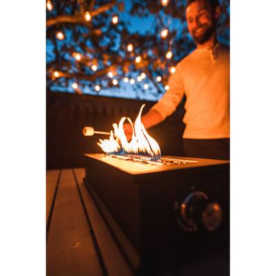 Loom x Tabletop Gas Fire Pit - N/A