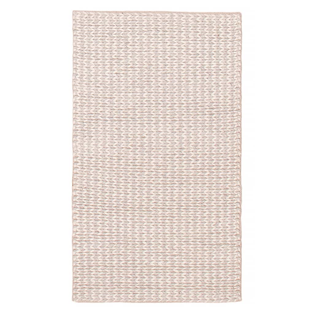 ECARPETGALLERY Braid weave Sienna Grey Wool Rug - 2'3 x 3'10