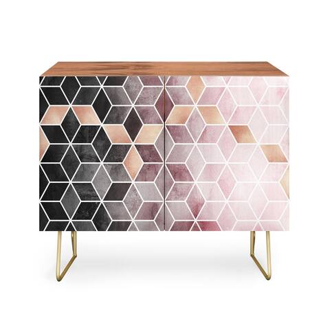 'Gradient Cubes' Made-to-Order Credenza Cabinet