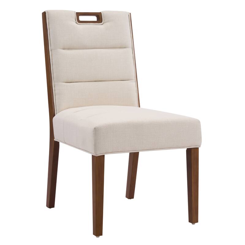 Christopher Knight Home - Modern Wooden Upholstered Dining Chair Set