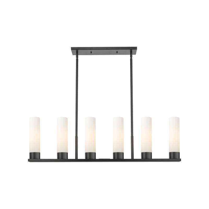 Innovations Lighting Empire - 6 Light 8" Stem Hung Linear Pendant