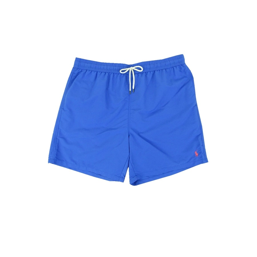 blue polo swim trunks