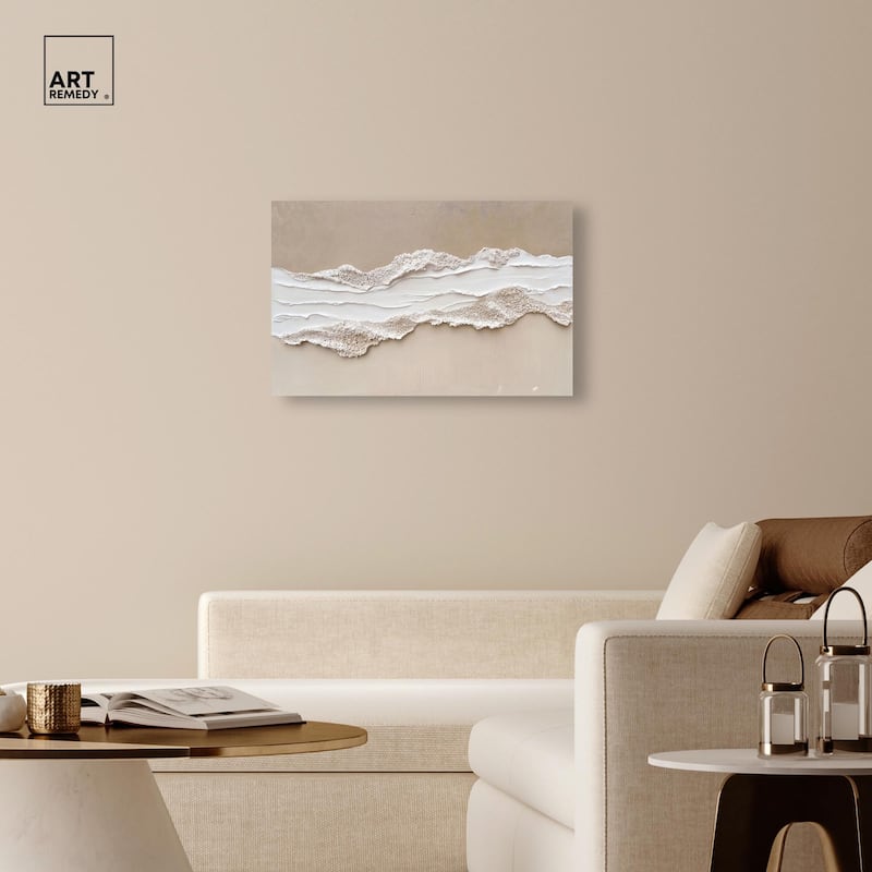 Textured Sea I Canvas by Art Remedy, Gallery Wrapped