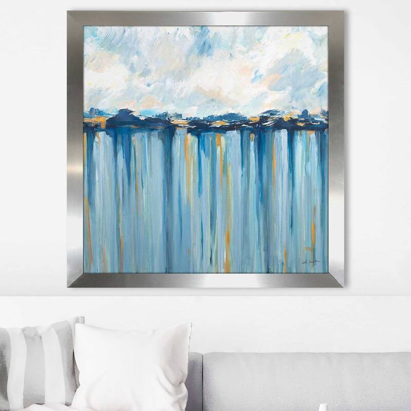 "Ocean Blues (Square)" Print on Acrylic