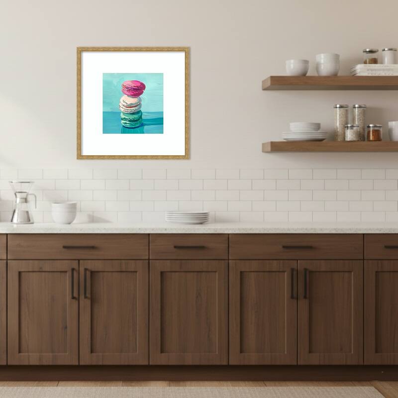 Macarons by Pauline Wegman Wood Framed Wall Art Print
