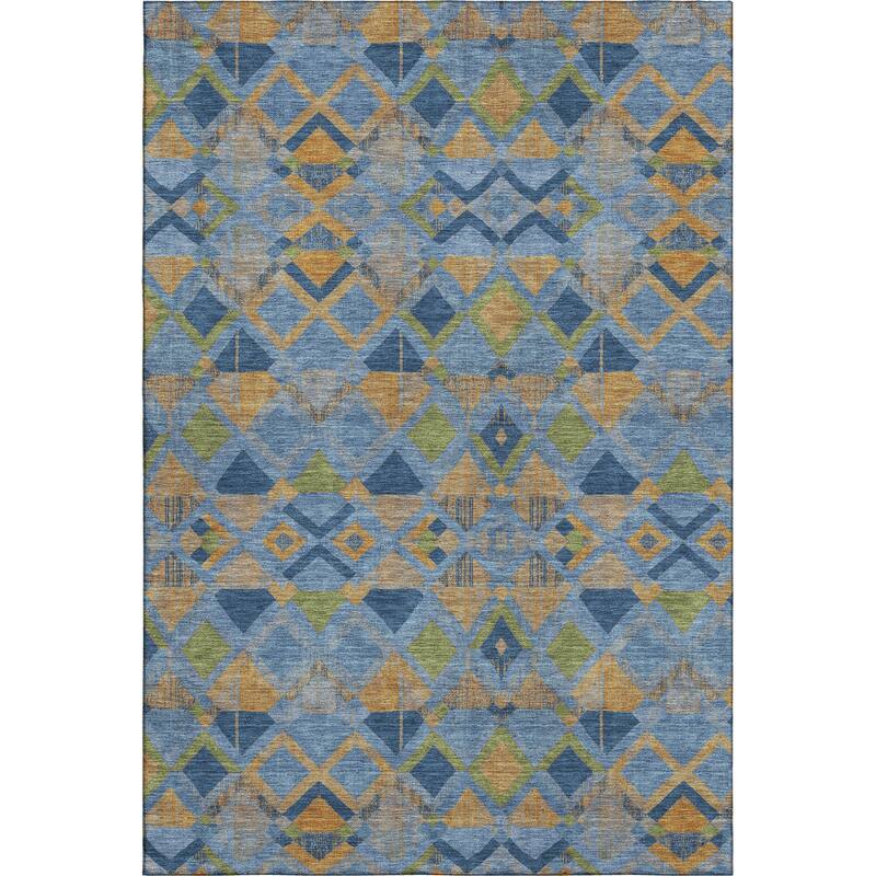 Premium Washable Super Soft Boho Geo Mayfield Rug