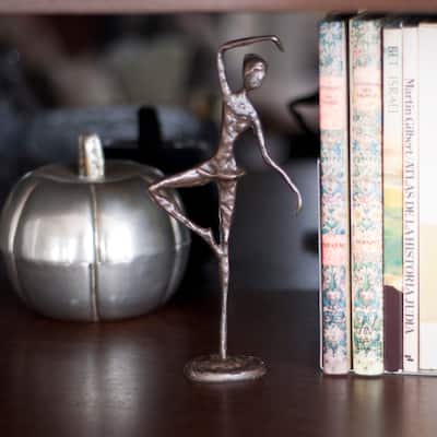 Standing Ballerina Bronze Sculpture