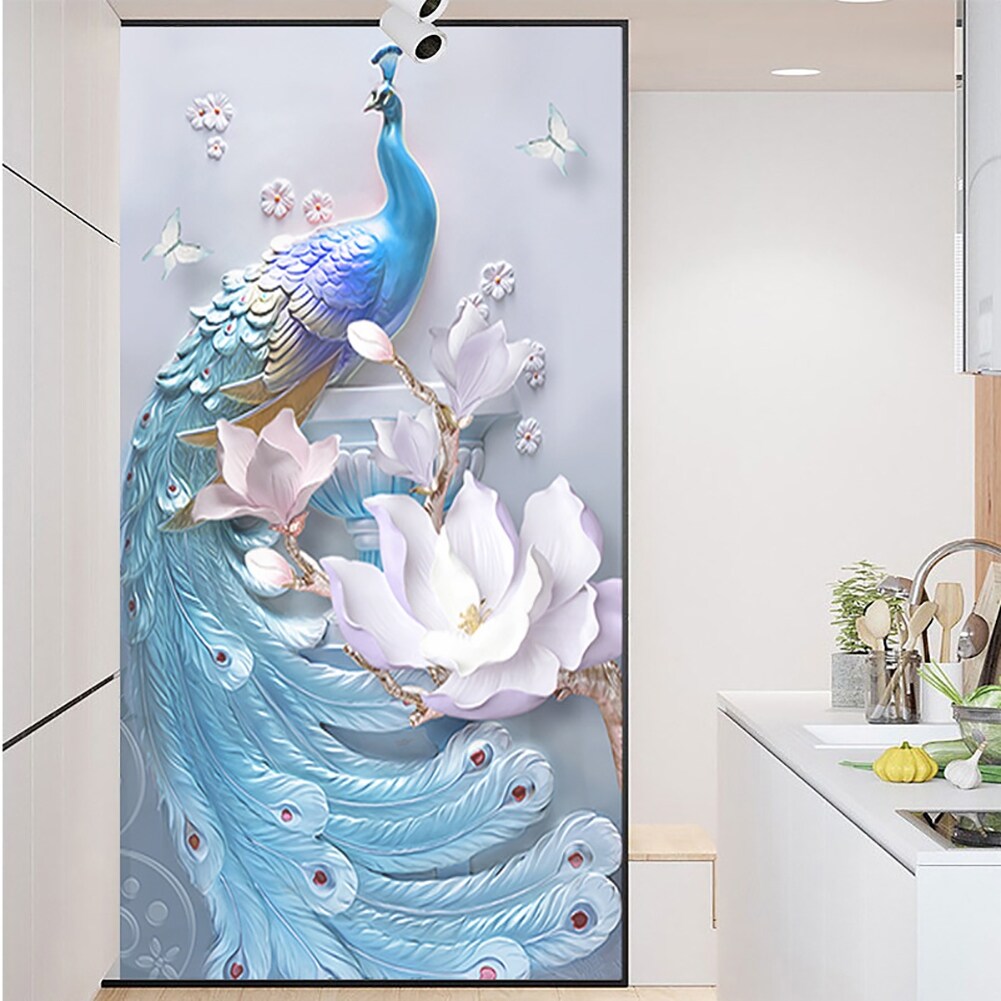 Shop Chezmax Decorative Privacy Window Film No Glue Frosted Glass
