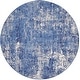 preview thumbnail 4 of 18, Nourison Whimsicle Modern Distressed Abstract Blue Ivory Area Rug
