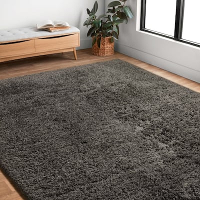 Alexander Home Mid-Century Modern Ultra Plush Soft Shag Rug