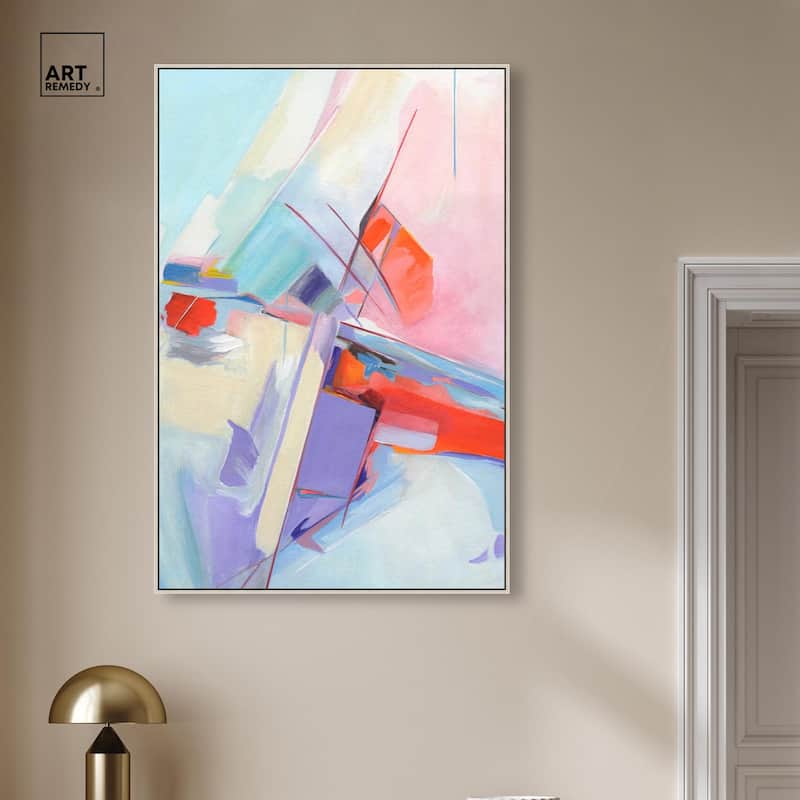 Give Joy II Canvas by Art Remedy