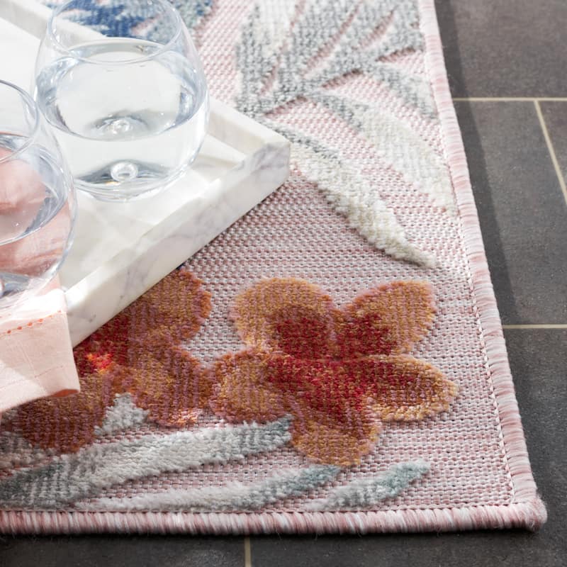 SAFAVIEH Cabana Mintje Indoor/ Outdoor Waterproof Transitional Rug