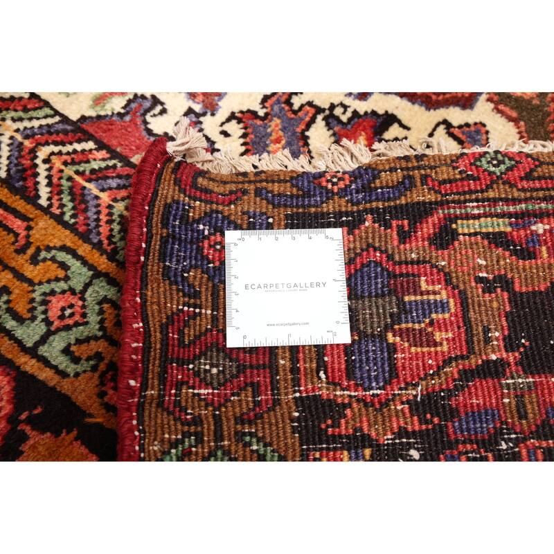 ECARPETGALLERY Hand-knotted Sarabi Dark Red Wool Rug - 10'4 x 12'9