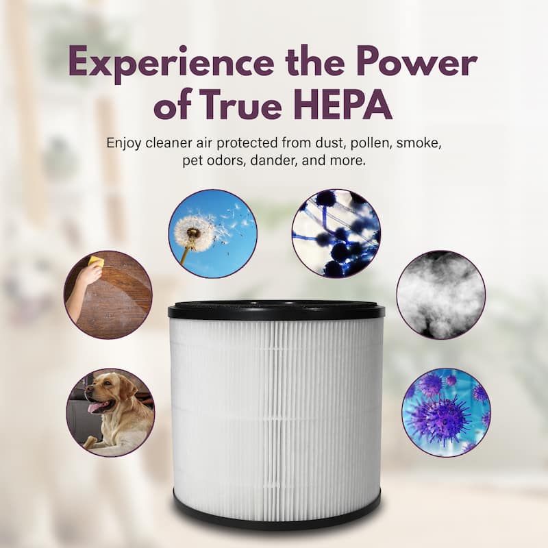 Filter-Monster H13 HEPA Air Filter Replacement Compatible with Medify MA-14 Air Purifier