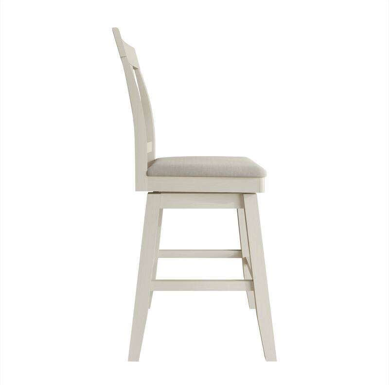 CraftPorch Luxury Swivel Counter Chair with Round Table