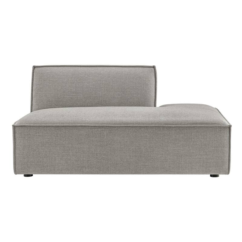 Restore Performance Fabric Upholstered Right-Facing Armless Modular Chaise