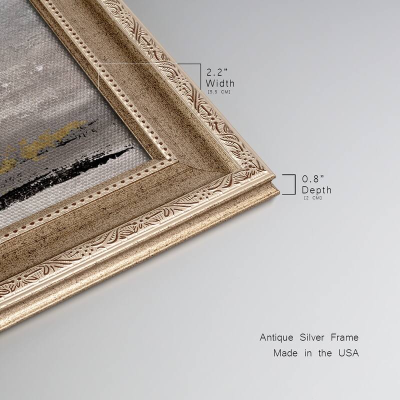 Golden Fog Premium Framed Canvas- Ready to Hang