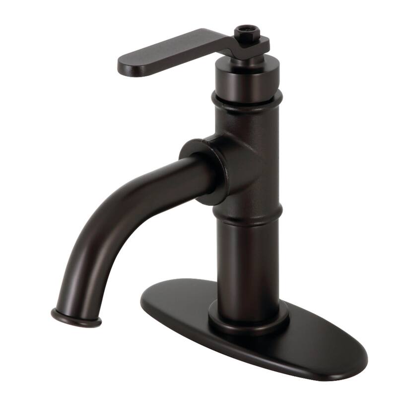 Kingston Brass Whitaker 1.2 GPM Deck Mounted Single Hole Bathroom - Oil Rubbed Bronze